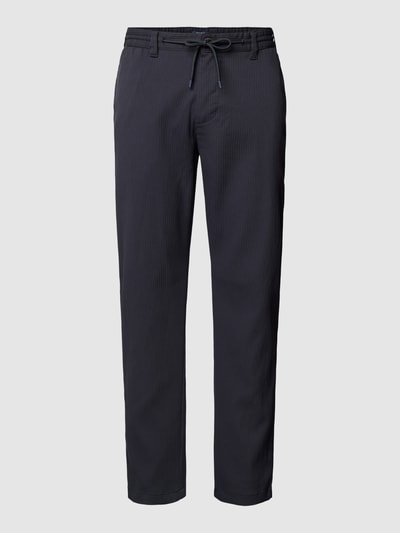 MCNEAL Broek met structuurmotief Marineblauw - 2