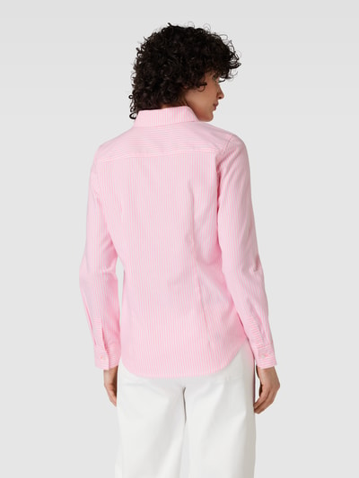 Christian Berg Woman Overhemdblouse met streepmotief Neon roze - 5