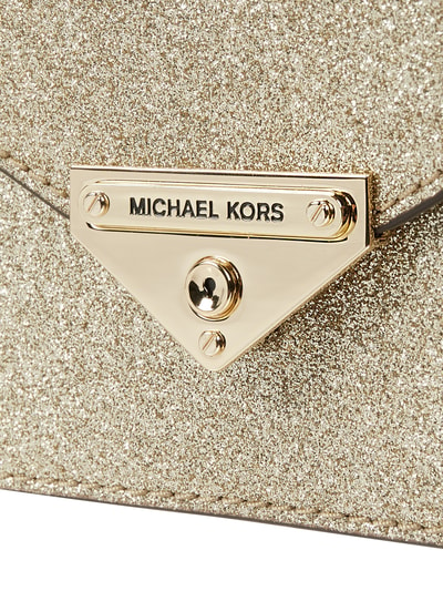 MICHAEL Michael Kors Clutch mit Glitter-Effekt Modell 'Grace' Gold 2