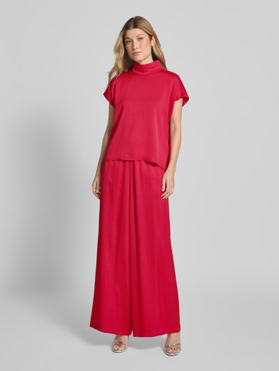 Drykorn Broek met wijde pijpen en elastische band, model 'CEILING' Felroze - 1