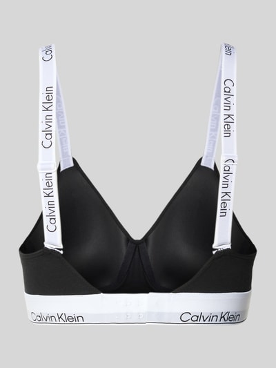 Calvin Klein Underwear Bralette met label in band Zwart - 3