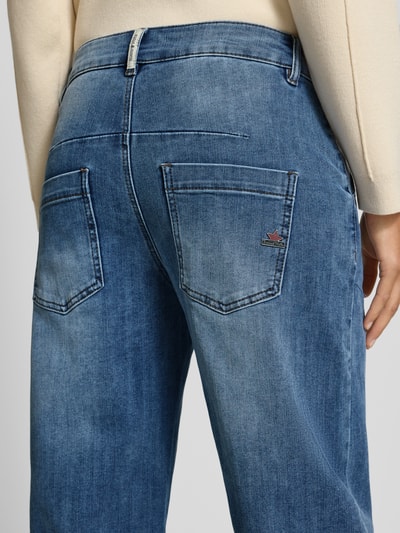 Buena Vista Barrel Fit Jeans im Used-Look Hellblau 3