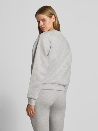 JJXX Sweatshirt aus Baumwoll-Mix Modell 'MERLE' Hellgrau Melange 5