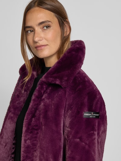 Frieda & Freddies Jacke aus Kunstfell Modell 'XAVI' Lila 3