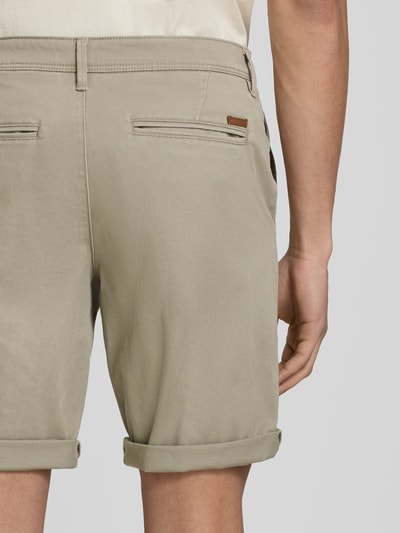 JACK & JONES Regular Fit Shorts mit Eingrifftaschen Modell 'BOWIE' Oliv 3
