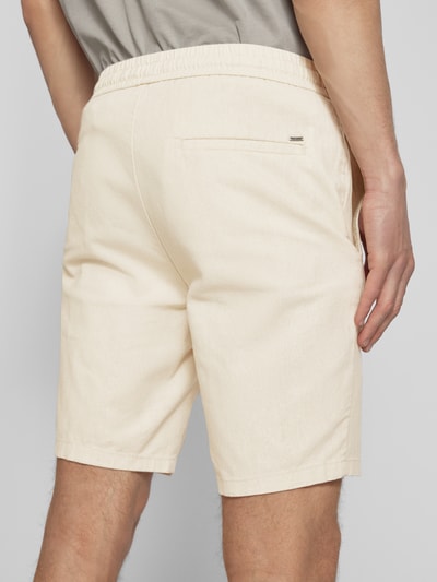 Only & Sons Shorts mit elastischem Bund Modell 'LINUS' Beige 3