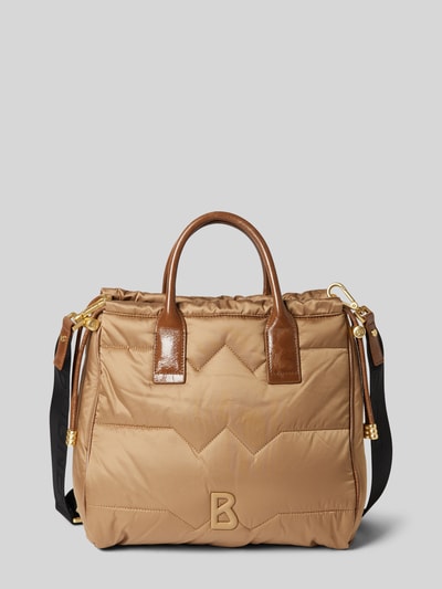 BOGNER Tote Bag mit Ziernähten Modell 'morzine malina' Cognac 2