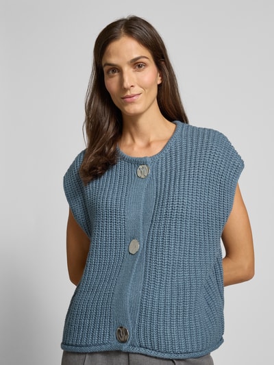 B.Young Mouwloos vest met ronde hals, model 'Norma' Oceaanblauw - 3