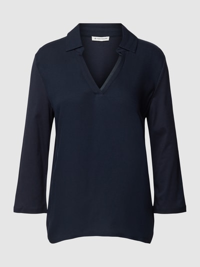 Tom Tailor Longsleeve mit V-Ausschnitt Marine 2