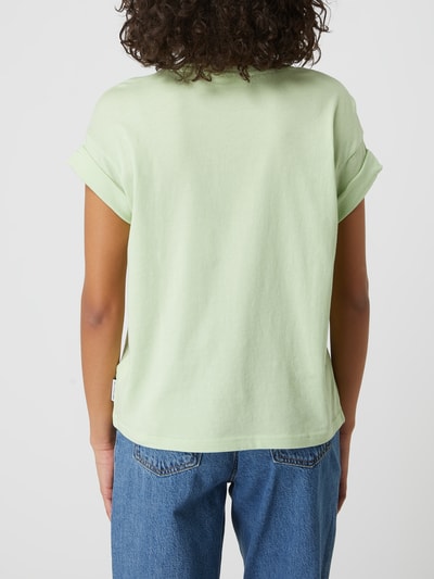 Marc O'Polo Denim T-Shirt mit überschnittenen Schultern  Hellgruen 5