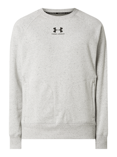 Under Armour Loose fit sweatshirt met ritszakken Offwhite - 2