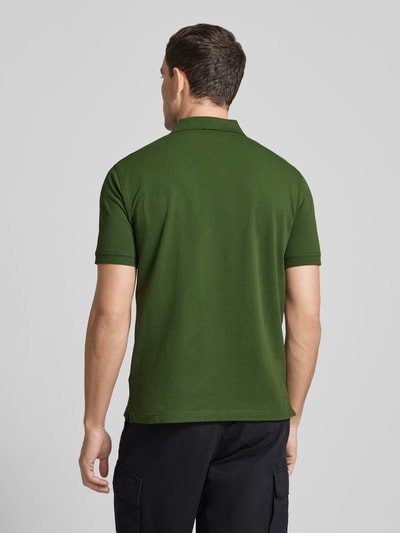 Gant Regular Fit Poloshirt mit Label-Stitching Oliv 5