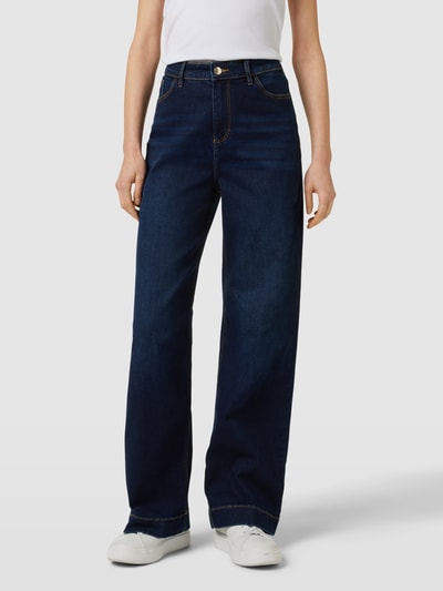 Christian Berg Woman Bootcut jeans met knoop- en ritssluiting Blauw - 4