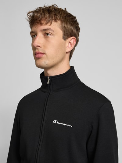 CHAMPION Dres o kroju regular fit z nadrukiem z logo Czarny 3