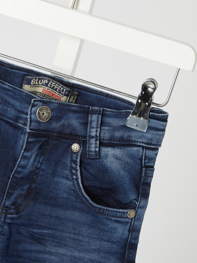 Blue Effect Jeansy o wąskim kroju ze szwami w kontrastowym kolorze  Dżins 2