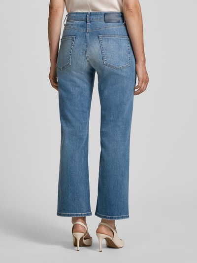 Cambio Flared jeans in verkorte pasvorm, model 'GINI' Lichtblauw - 5