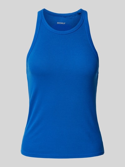 ECOALF Tanktop mit gerippten Abschlüssen Modell 'ARLES' Royal 2