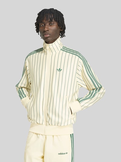 adidas Originals Regular Fit Sweatjacke mit Logo-Stitching Modell 'FIREBIRD TT PS' Offwhite 4