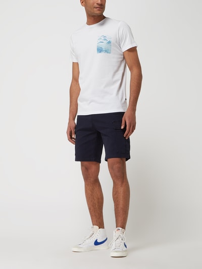 Scotch & Soda Regular Fit Cargoshorts mit Stretch-Anteil Dunkelblau 1