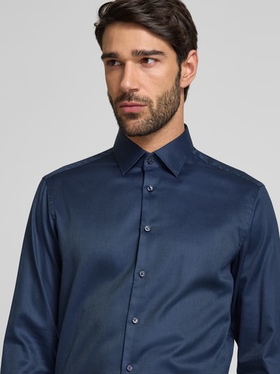 Jake*s Regular Fit Business-Hemd mit Kentkragen Marine 3