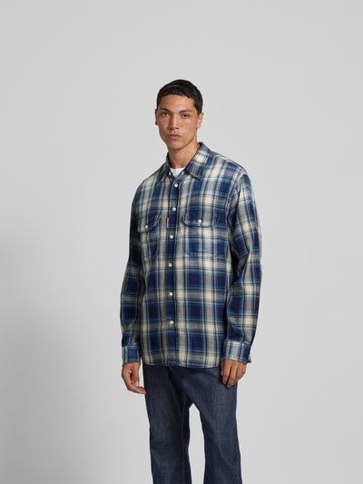 Dsquared2 Freizeithemd mit Kentkragen Blau 4
