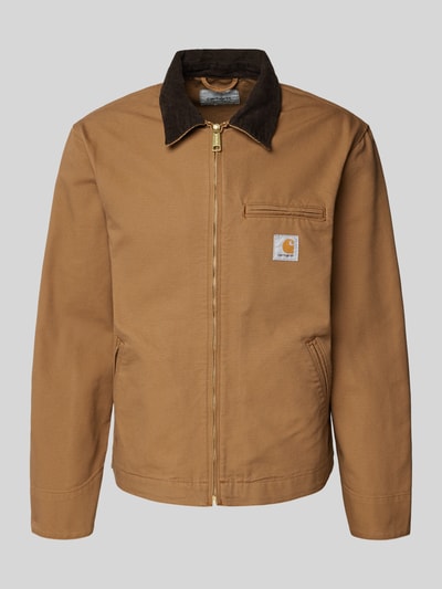 Carhartt Work In Progress Jacke mit Paspeltaschen Modell 'Detroit' Cognac 1