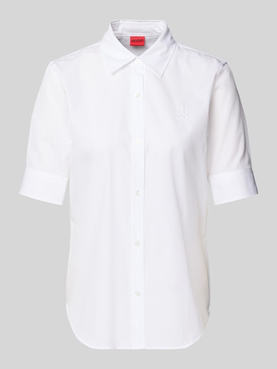 HUGO Hemdbluse mit 1/2-Ärmel Weiss 2