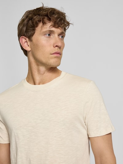 MCNEAL Regular Fit T-Shirt mit Rundhalsausschnitt Sand 3