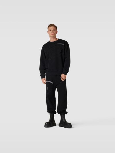 Diesel Sweatpants mit Label-Detail Black 1