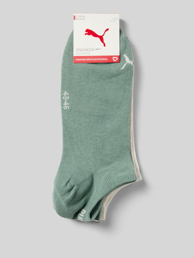 Puma Sneakersocken mit Label-Details im 3er-Pack Mint 3