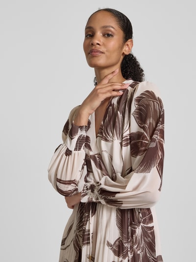 Forever New Vrijetijdsjurk met V-hals, model 'Saskia' Chocoladebruin - 3