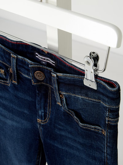 Tommy Hilfiger Kids Slim fit jeans van een mix van katoen en elastaan  Jeansblauw - 2