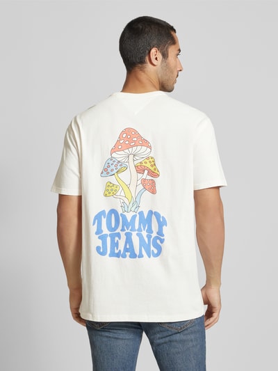 Tommy Jeans T-Shirt mit Statement-Print Offwhite 5