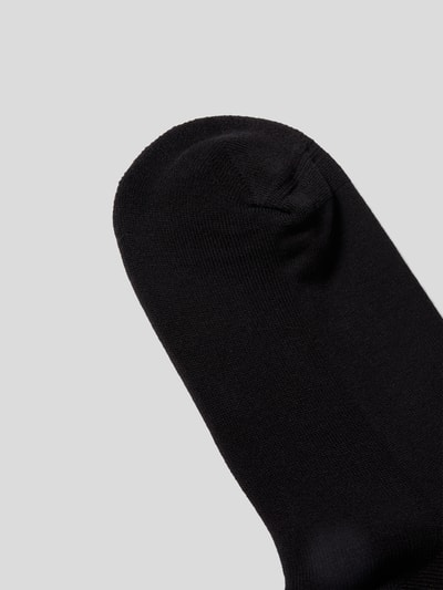 Jacquemus Socken mit Label-Print Schwarz 3
