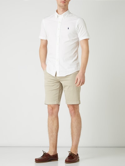 Jacob Cohen Korte broek van twill in beige online kopen P C