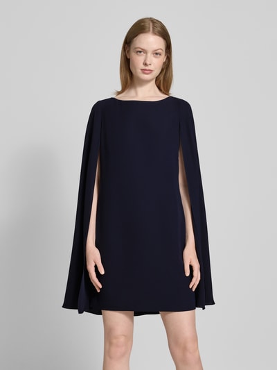 Lauren Ralph Lauren Cocktailkleid mit Rundhalsausschnitt Modell 'PETRA' Marine 4