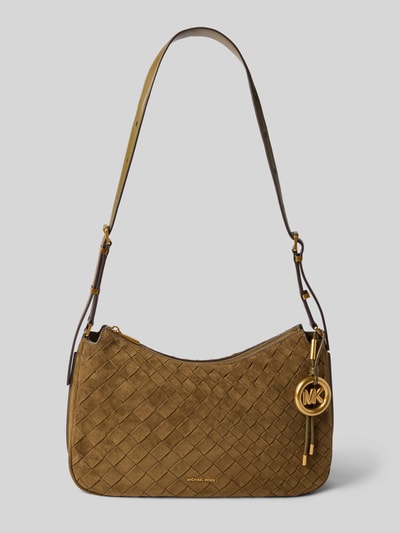 MICHAEL Michael Kors Handtasche aus echtem Leder Modell 'NOLITA' Khaki 1
