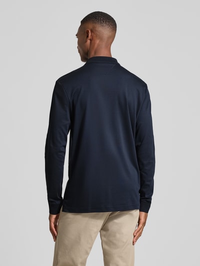 Tommy Hilfiger Regular Fit Poloshirt aus reiner Baumwolle Marine 5