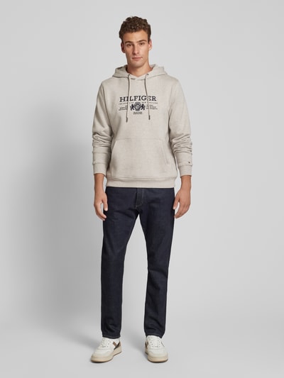 Tommy Hilfiger Hoodie met kangoeroezak Wit - 1