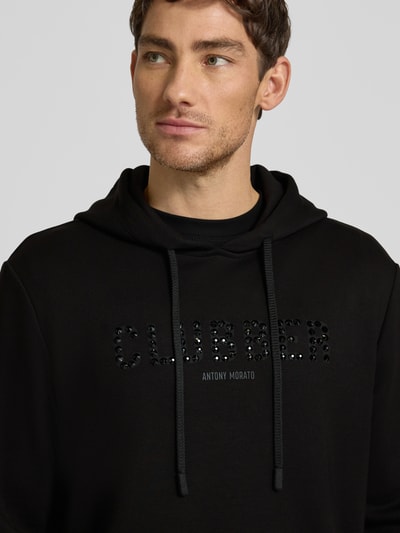 Antony Morato Hoodie mit Label-Detail BLACK 3