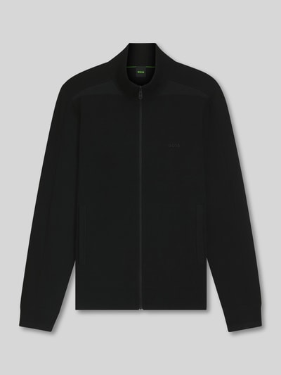 BOSS Green Regular Fit Sweatjacke aus Viskose-Mix Modell 'KN_LEAGUE FZ' Black 2
