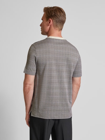 BOSS Regular fit T-shirt van puur katoen, model 'TAUT' Offwhite - 5