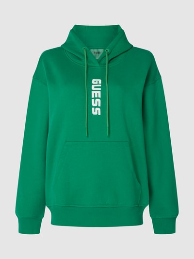 Guess Activewear Oversized Hoodie mit Logo Modell 'Alisha' Gruen 1