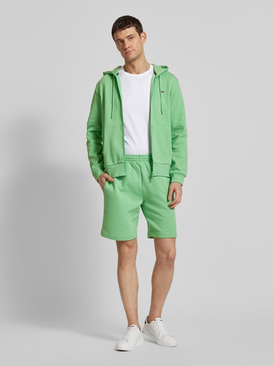 Lacoste Regular fit sweatshorts met logobadge Lichtgroen - 1