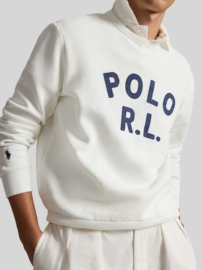 Polo Ralph Lauren Bluza o kroju regular fit z mieszanki bawełny Biały 3