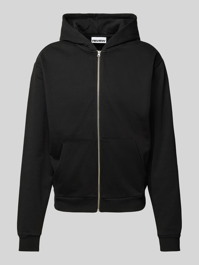 REVIEW Essentials hoodie met rits  Zwart - 2