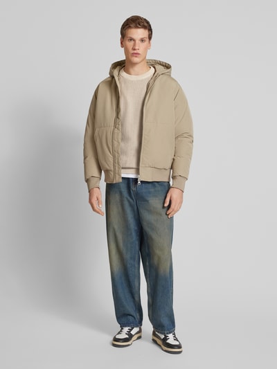 Jack & Jones Gebreide pullover met ronde hals Beige - 1