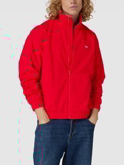 Tommy Jeans Jacke mit Label-Stitching Modell 'ESSENTIAL' Rot 4