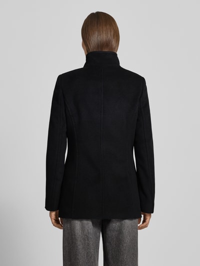 Fuchs Schmitt Wollmantel mit Stehkragen Black 5