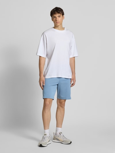 PUMA PERFORMANCE Sweatshorts mit Logo-Stitching Hellblau 1